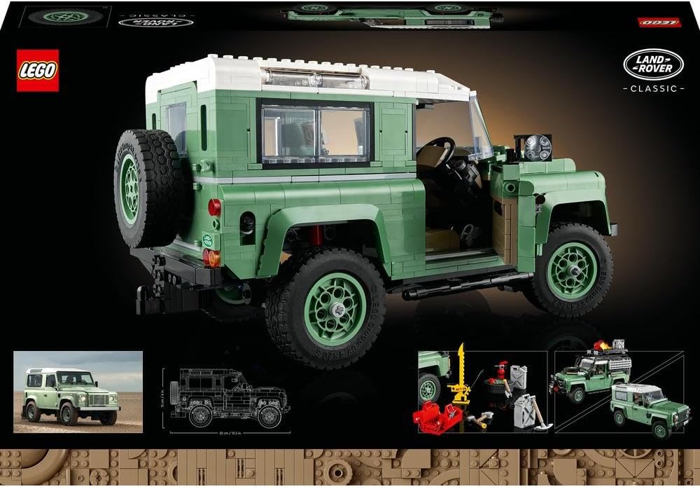 Lego Icons 10317 Classic Land Rover Defender 90, 2336 Pieces