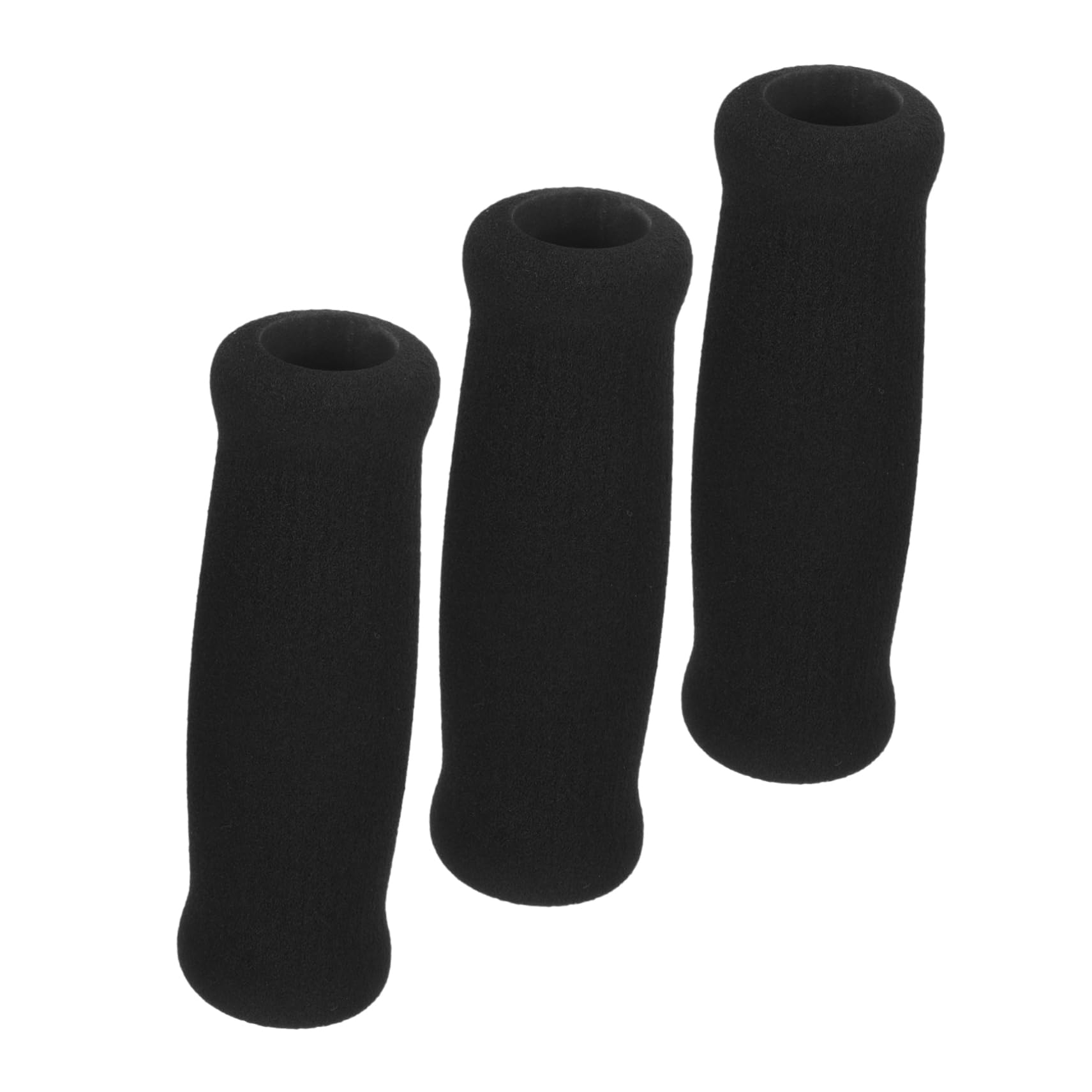Mikikit 3Pcs Nonslip Handle Grips for Walking Canes Comfortable Skid Crutch Handle Wraps Soft Hand Covers for Elderly Mobility Support