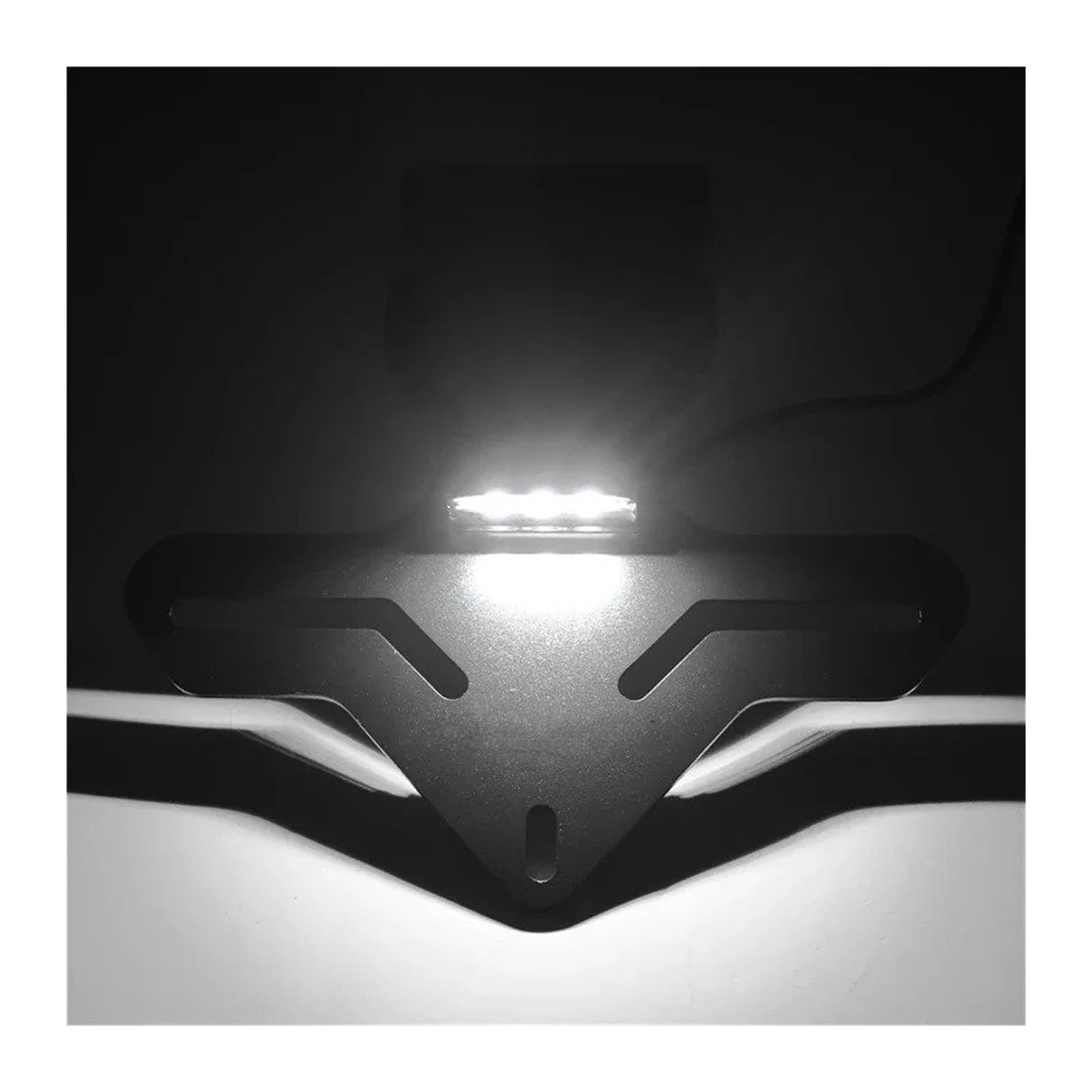 Porta Targa Moto Per CRF300L Per CRF 300 L Per Rally 2021-2023 Staffa Di Immatricolazione Posteriore Portatarga Telaio Con Luce LED