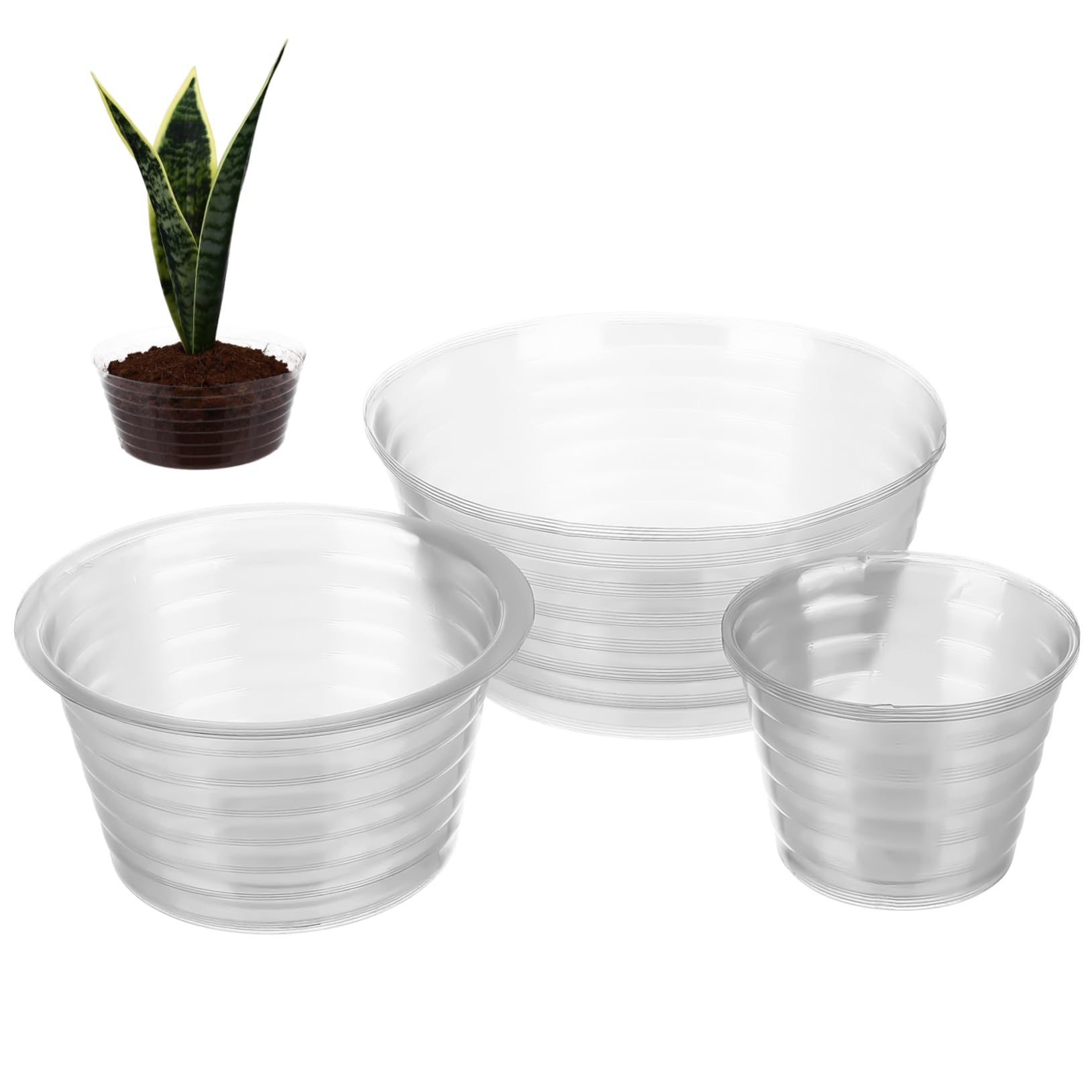 rectangular planter self watering 2-Pack Smart Self-watering Rectangle Planter for Indoor and Outdoor main image 0