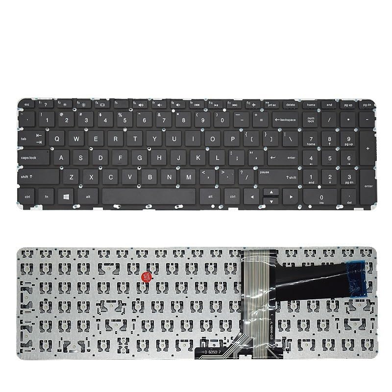 Clavier pour HP Pavilion 17-F noir, idéal pour le télétravail et les études à la maison