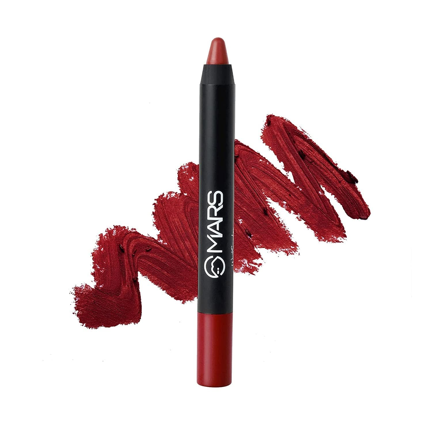 Matte Lip Crayon, Highly Pigmented, Transferproof, Smudge Proof, 12 Hours Stay (NO FILTER-03)-image-21