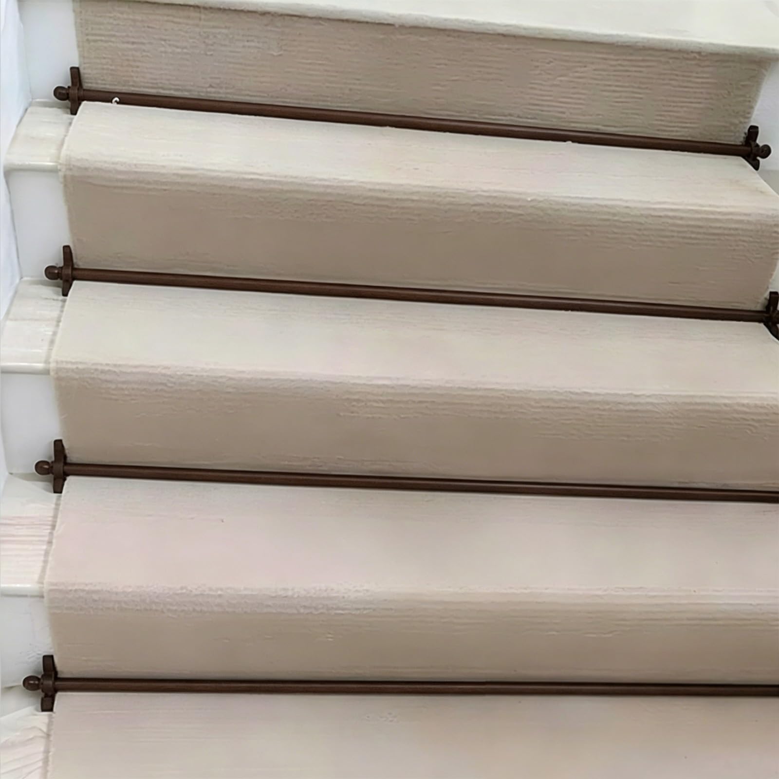 Fixateur de tapis d'escalier intérieur et extérieur pour sécuriser votre entrée