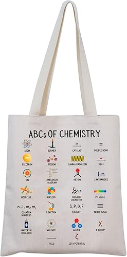 Miniatura 1 de MNIGIU Bolsa de mano de química, regalos para profesores de química, regalo para amantes de la química, regalo de graduación, regalo de química