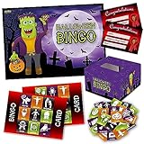 Halloween Party Game | HALLOWEEN BINGO | up to 20 Players |For Children, Family, Kids, Halloween Party, Trick or Treat, Halloween activity, school classroom fun