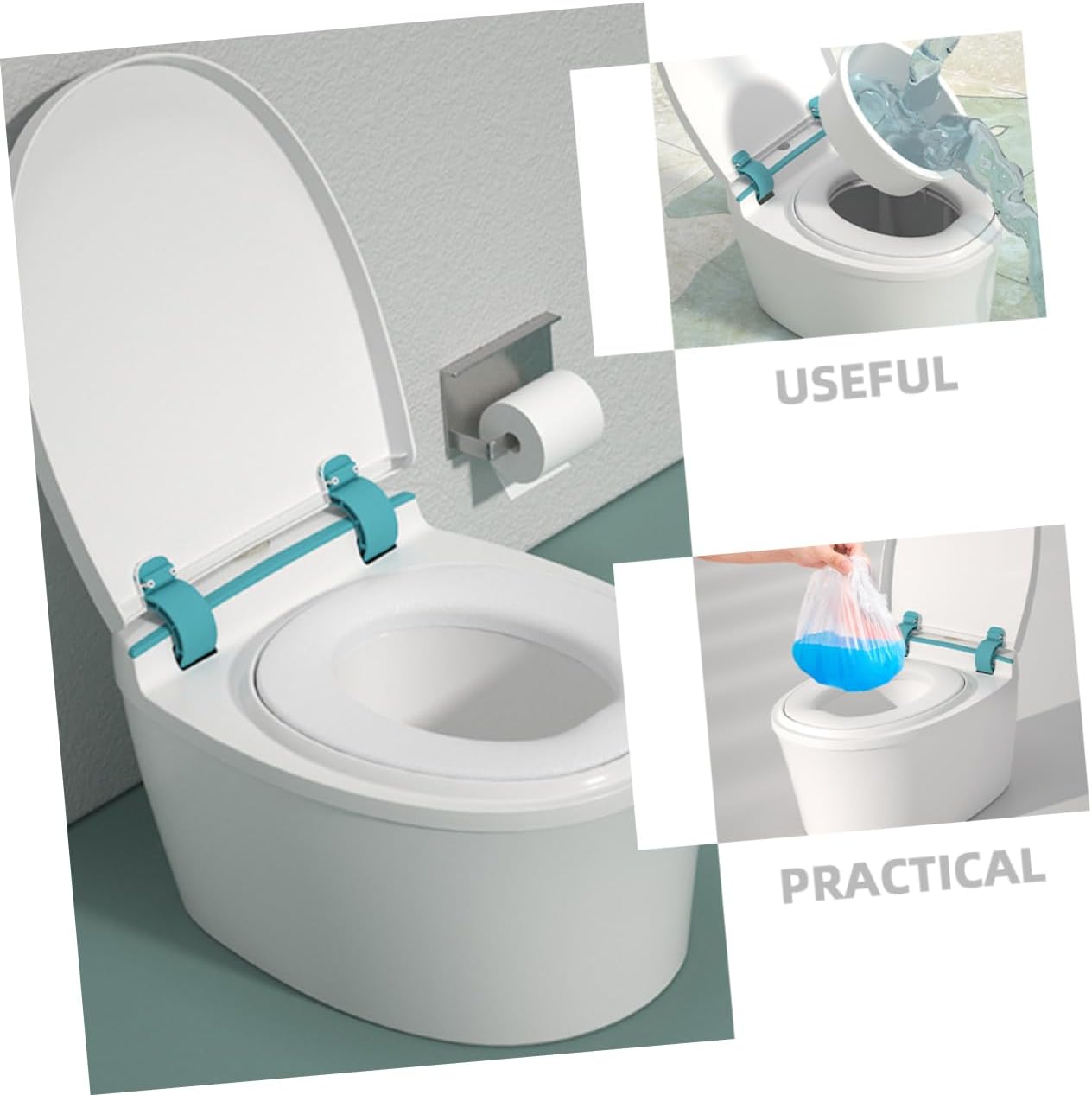 Training Potty Seat Realistic Portable Toilet for Indoor Outdoor Use Compact Design for Easy Potty Training for Boys