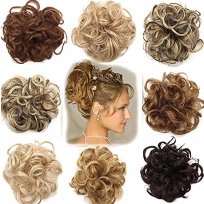 Cheap Scrunchy Scrunchie Bun Updo Hairpiece Hair Ribbon