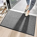 Ampiamente usato: questo zerbino è un buon aiuto per mantenere la casa pulita. Può essere utilizzato come tappetino per scale, corridoi, balconi o terrazze, o come zerbino per bagni, camere da letto, soggiorni, ecc. Può essere utilizzato anche come regalo di inaugurazione della casa. Lo spessore dello zerbino è di 7 mm, non blocca la porta dalla chiusura quando si chiude la porta. La sua dimensione è 40 x 60 x 0,7 cm e si prega di confermare che questa dimensione è accettabile prima dell'acquisto.