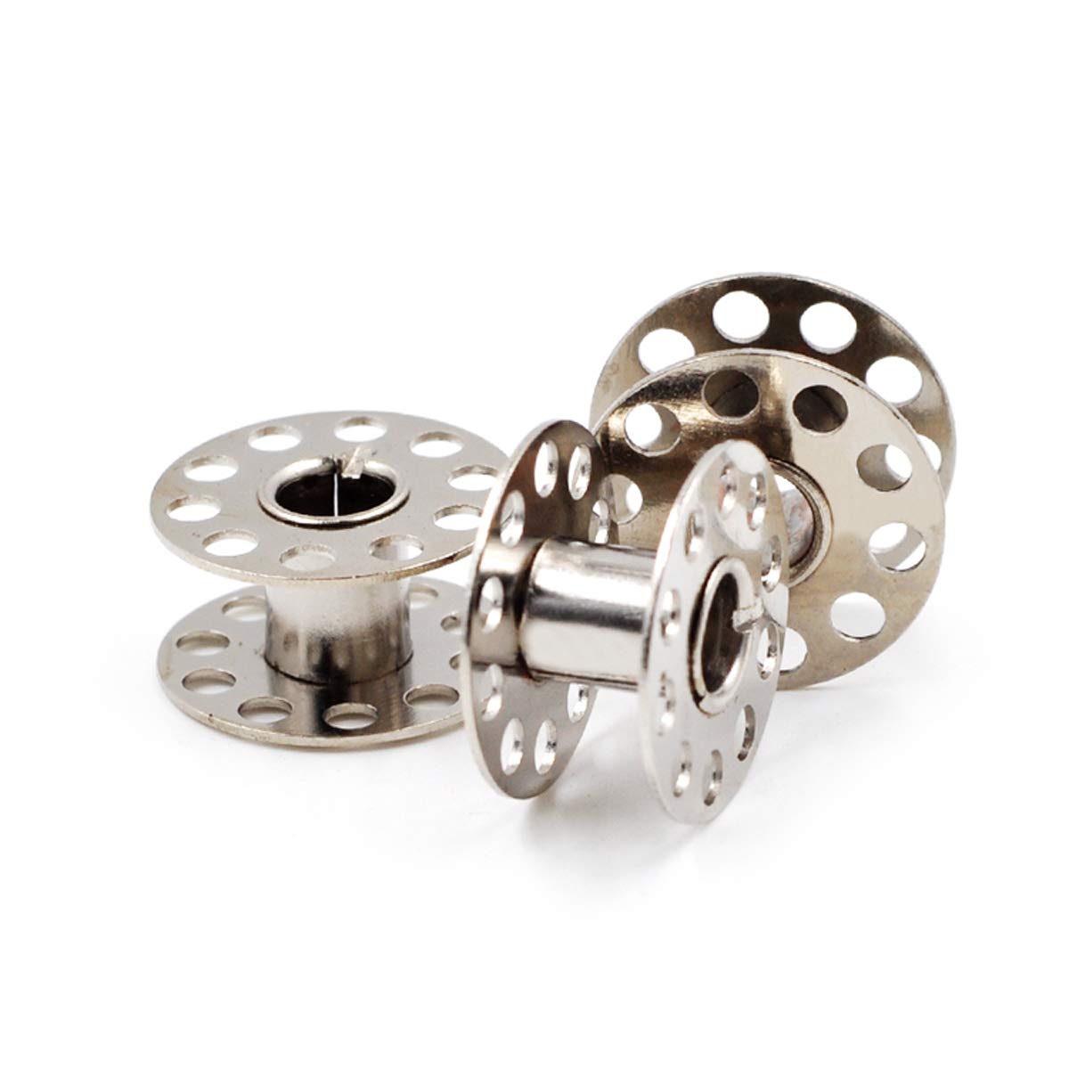 10x Metallspulen Für Nähmaschinen - Passend Für Singer, Janome, Brother