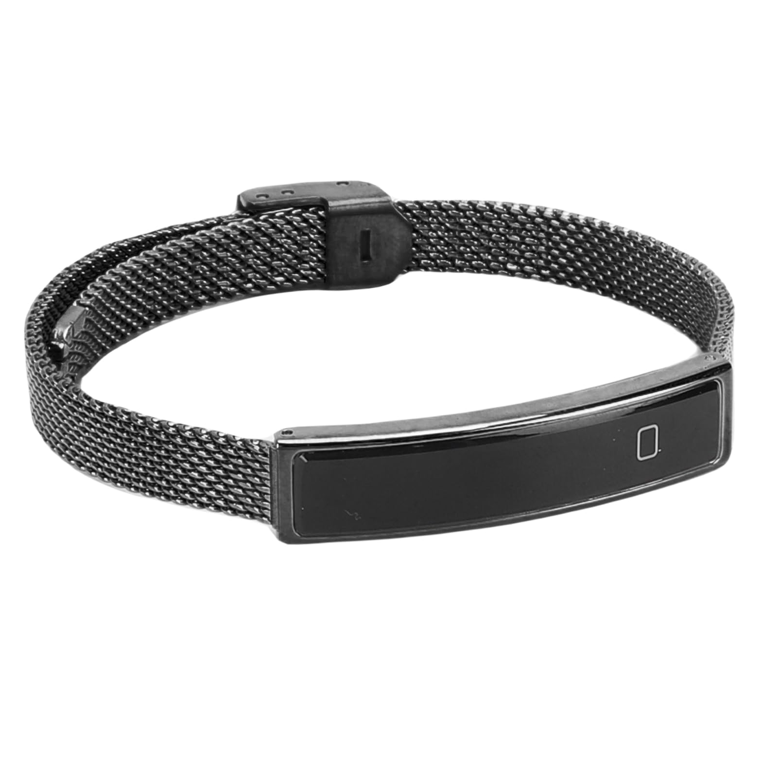 Pulsera Inteligente, Banda de Rastreador de Fitness 16.5G, Obturador Remoto, 5.6 Mm Delgado, Recordatorio de Llamadas, IP68 Impermeable, Informes Semanales, para Teléfonos y (Black)