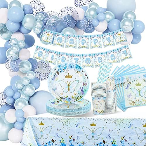 Fee Partygeschirr Set Für 10 Gäste - Komplettset Für Mädchengeburtstag