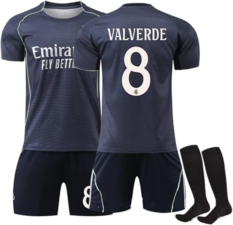 レアル・マドリード 25-26ホーム 選手版 背番号8 バルベルデ ユニフォーム レアルマドリード 25-26 ホーム 半袖 ユニフォーム No.8 バルベルデ