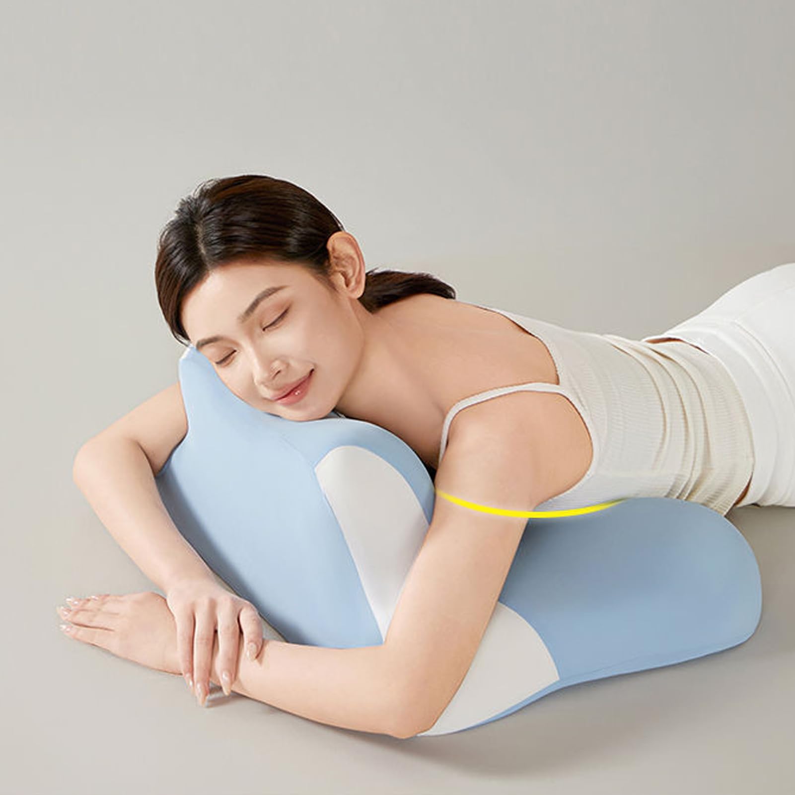 Genérico Wygodna poduszka - miękka i wygodna podkładka, poduszka regeneracyjna do spania, do codziennego relaksu w ciąży regeneracja dobrego samopoczucia w sypialni