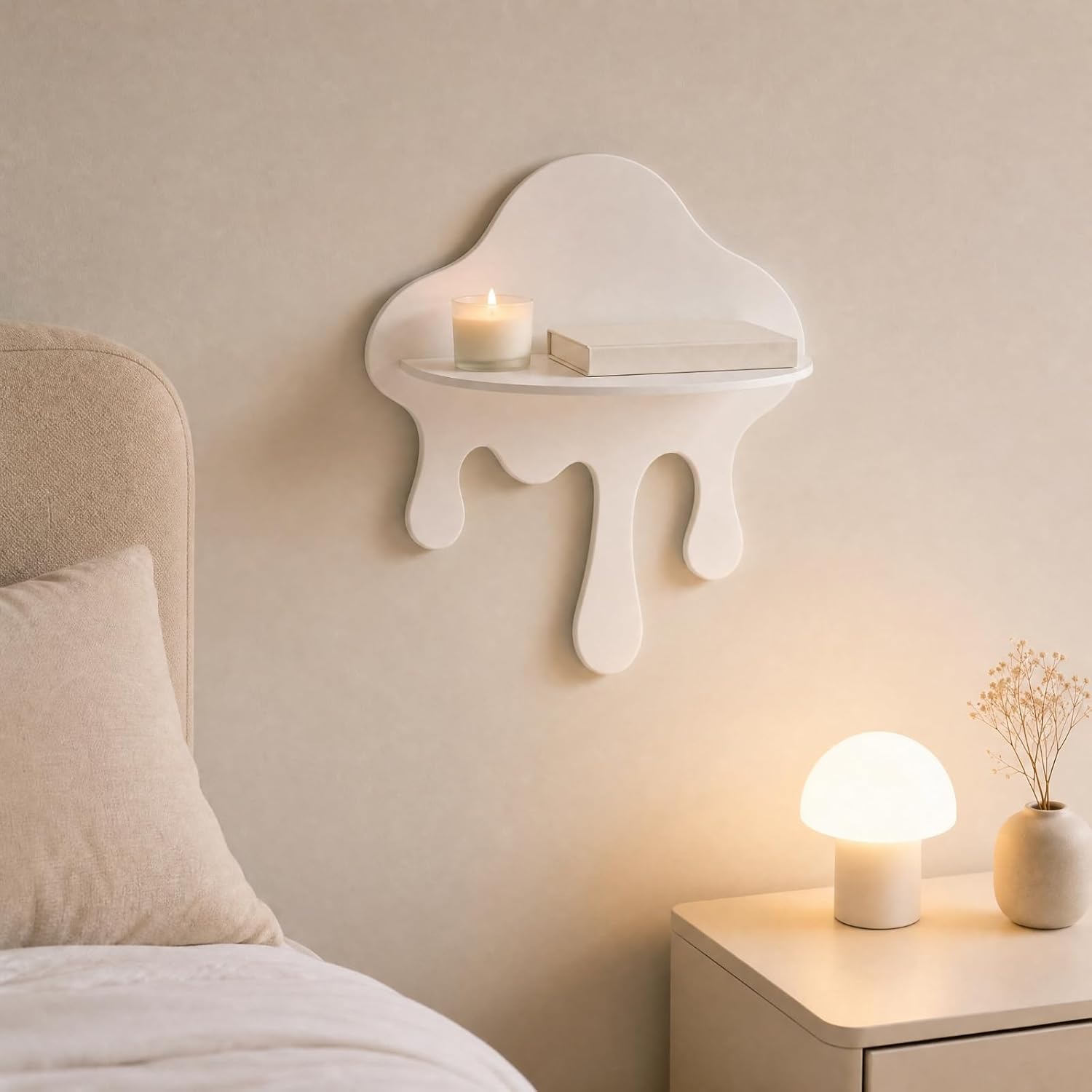 Gralara Compact Wall-Mounted Shelf, Style to 1 image 5