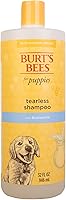 Burt's Bees Tearless Puppy Shampoo with Buttermilk - 95% Natural, Gentle Tear-Free Dog Puppy Shampoo, 32 oz