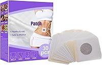 Vista 1 de Rosarden Parche para el vientre, 30 parches reafirmantes para contornos tonificantes, parches a prueba de sudor, calcomanías impermeables