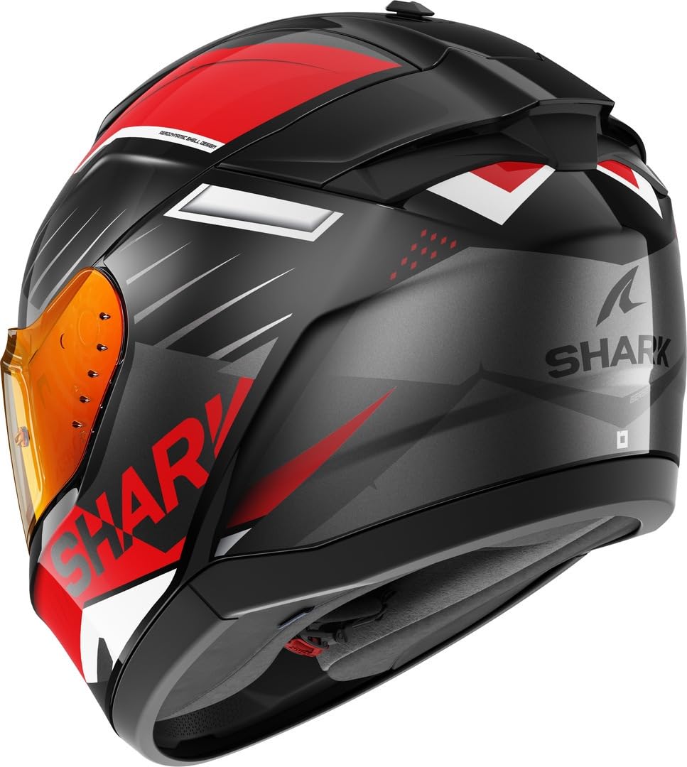 SHARK, Casco Moto Integrale RIDILL 2 BERSEK Black / Red KRA, M