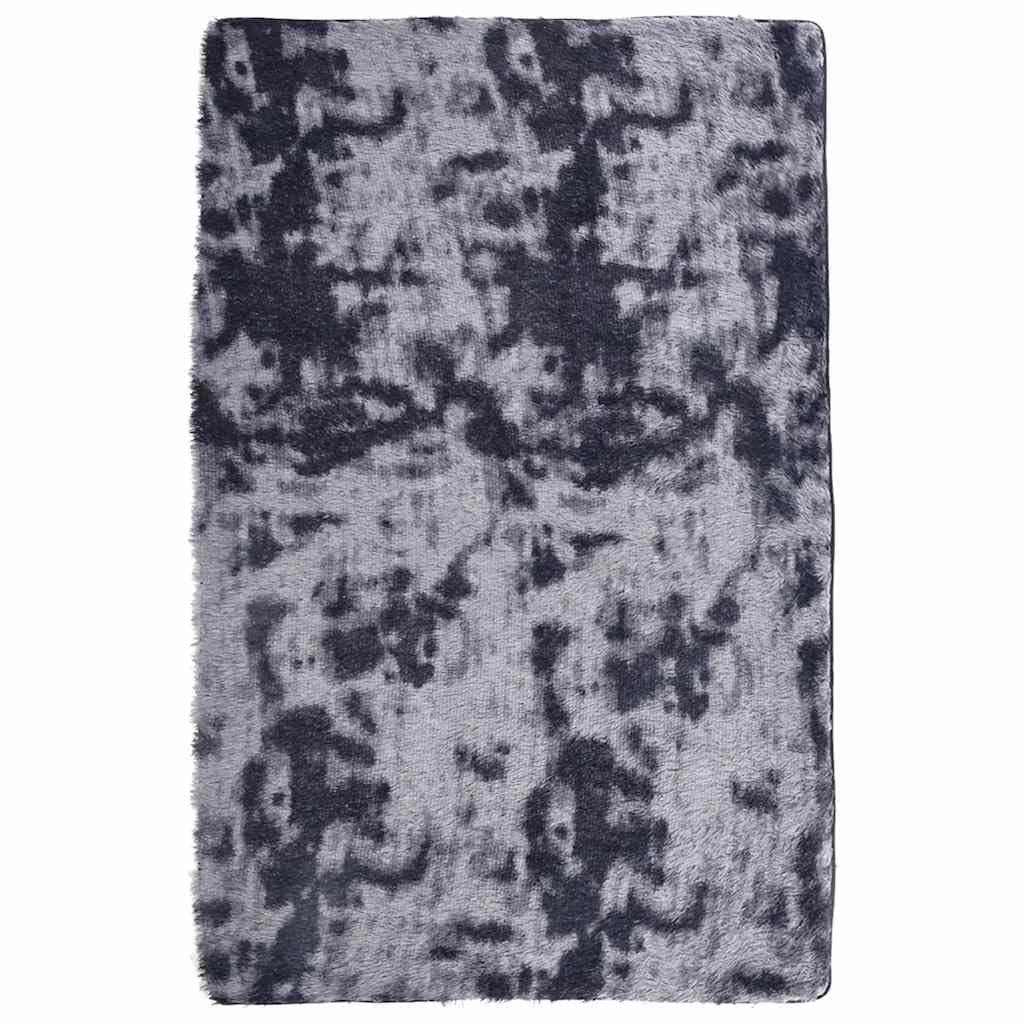 vidaXL Tapis Shaggy à Poils Longs NAVARRA Gris foncé 130x200 cm