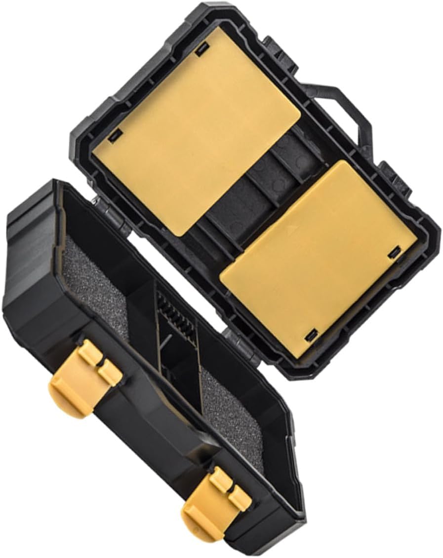 Angoily 1pc Portable Storage Case for Camera Battery Memory Cards Compatible with Canon Cf Cards Easy to Carry Organize