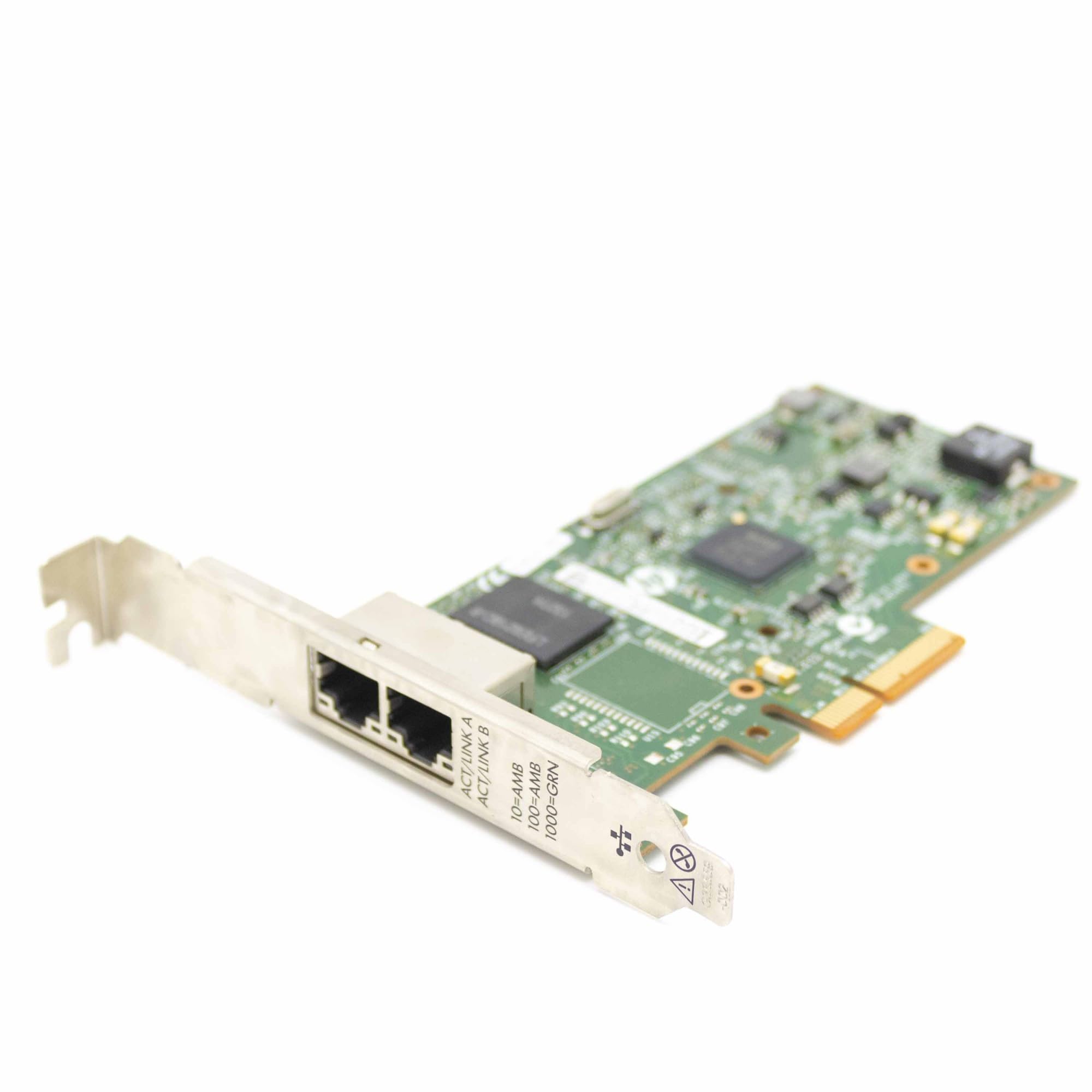 Simpletek - Scheda di Rete Ethernet LAN Dual Port Gigabit | PCI-E X4 | P/N 652495-001 656241-001 | Model No. 361T (Ricondizionato)