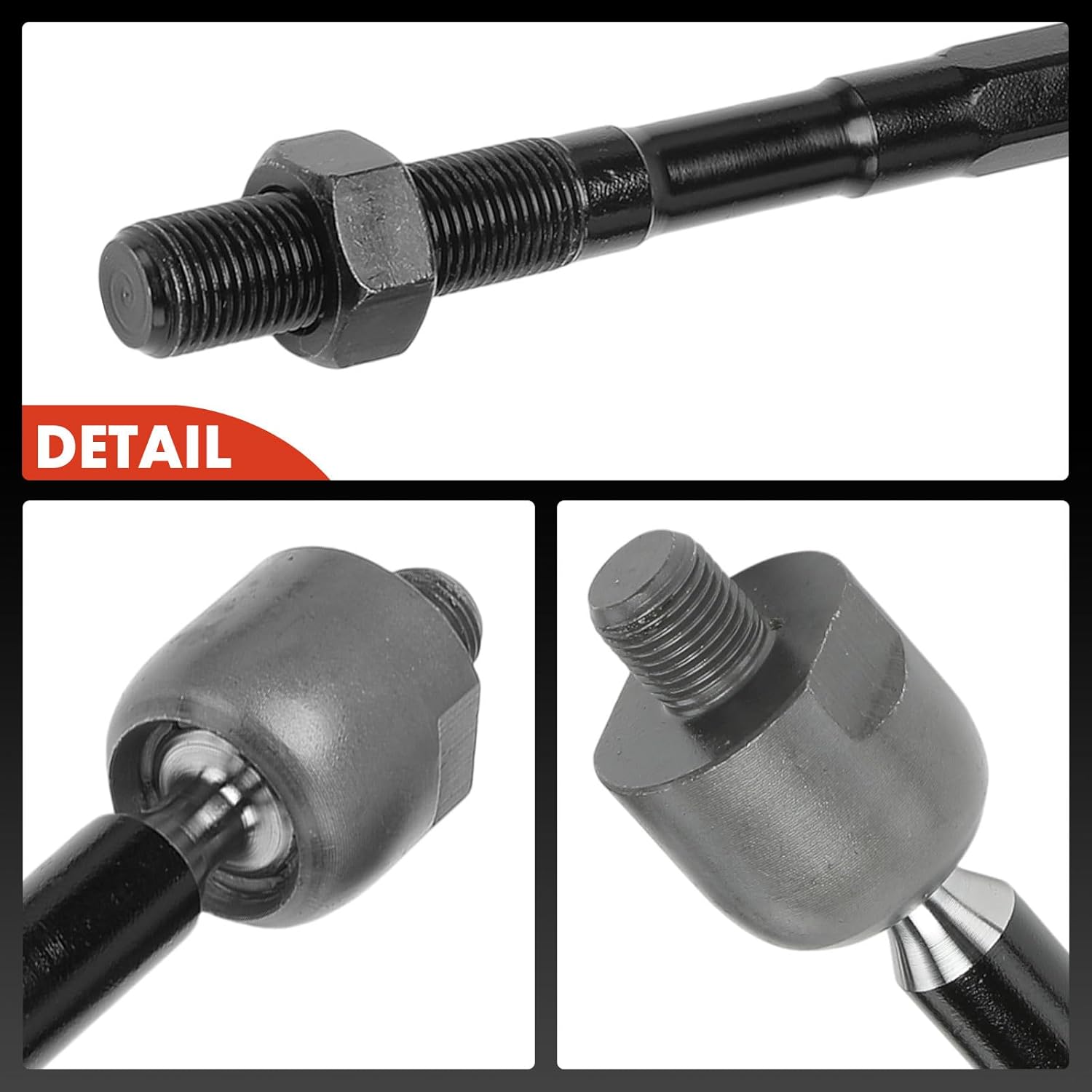 A-Premium 2 x Front Inner Tie Rod Ends, Compatible with Nissan Murano 2015-2024