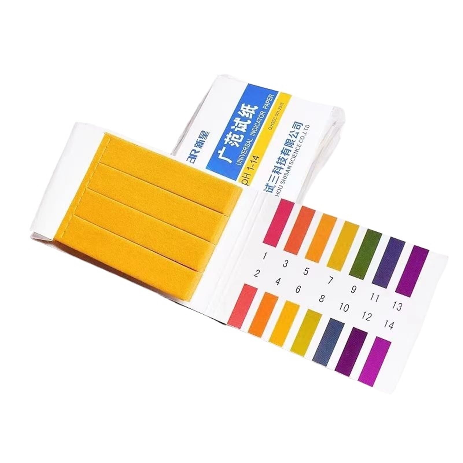 Rollo de Papel for Prueba de pH de Laboratorio, Tiras reactivas universales de pH ácido y alcalino, líquido amniótico del Suelo, Papel de Prueba for pecera, 5m/Rollo(6 rolles) | 6 rolles