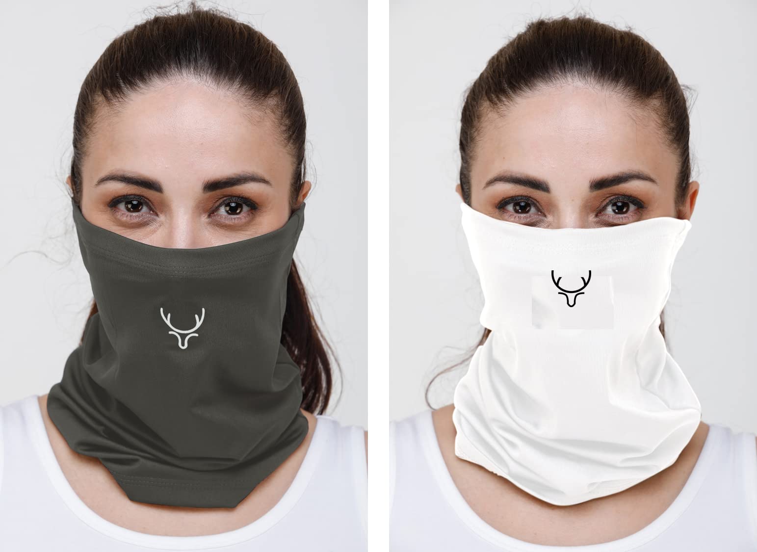 PANTAR Army Green & White Large Mask
