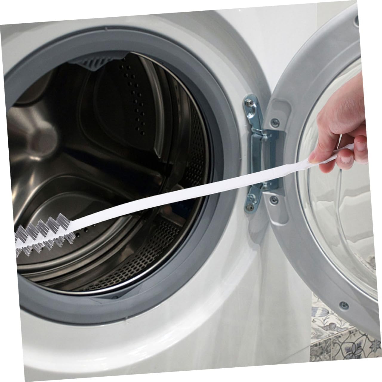 2pcs Long Pipe Brush Washing Machine Cleaner Brush for Dryer Vent and Laundry