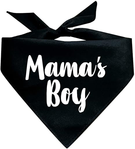 Mama's boy dog bandana Clearance