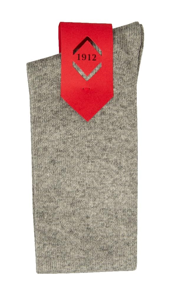 Chaussette haute homme en laine cachemire S49LU, le confort absolu pour le costume