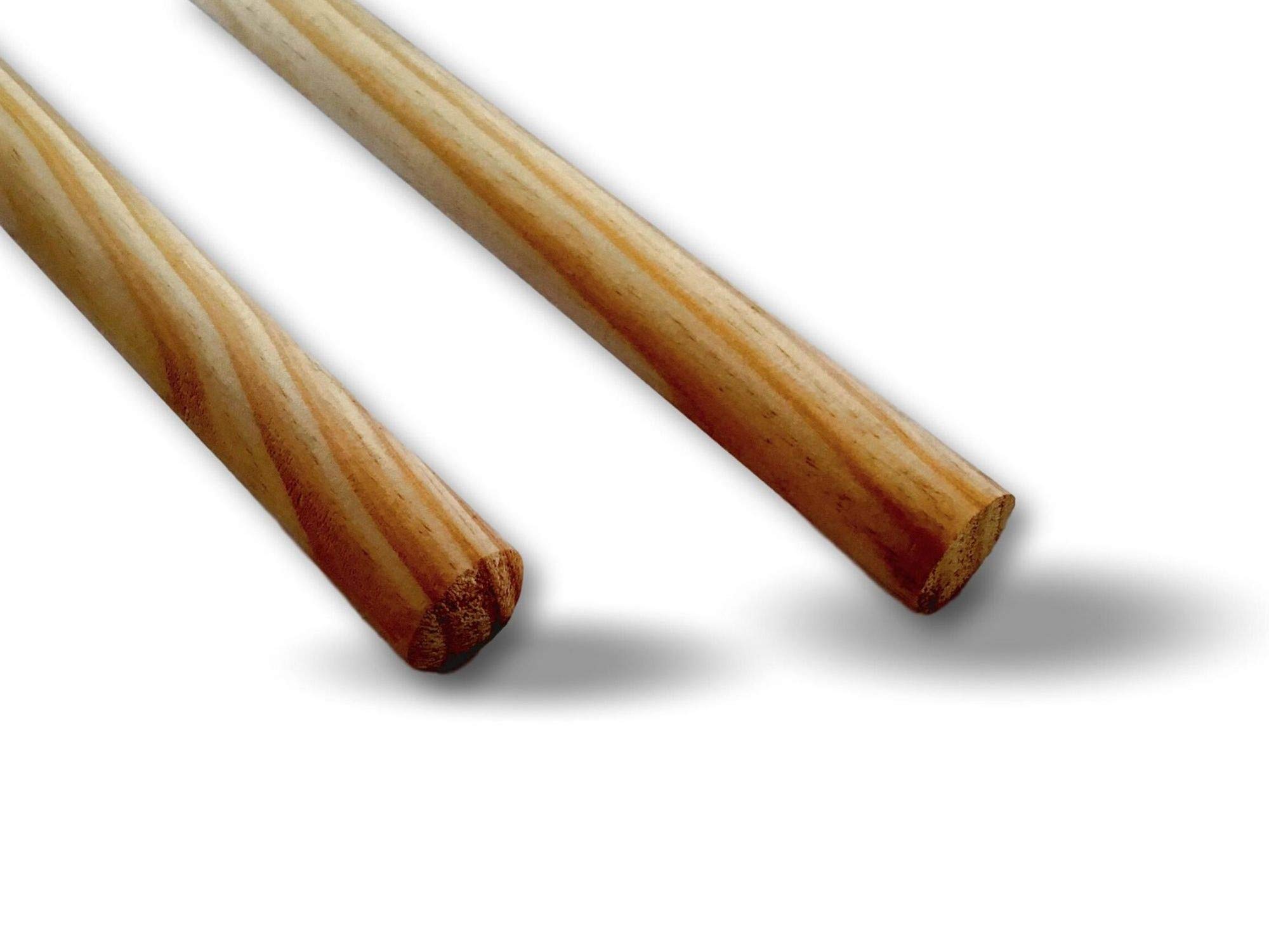 Kibros 8MB120SDb Manche à balai en bois lisse Pin des Landes Ø 24 mm Longueur 1,20 mètre