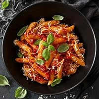 Vista 9 de Lulupasta - Pasta alta en proteínas, 0.65 onzas, hecha con harina de altramuca y harina de girasol, 0.18 onzas de carbohidratos netos, sin gluten