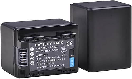 Miniatura 3 de Batería para videocámara Canon VIXIA HF R600 R700 R800 HD