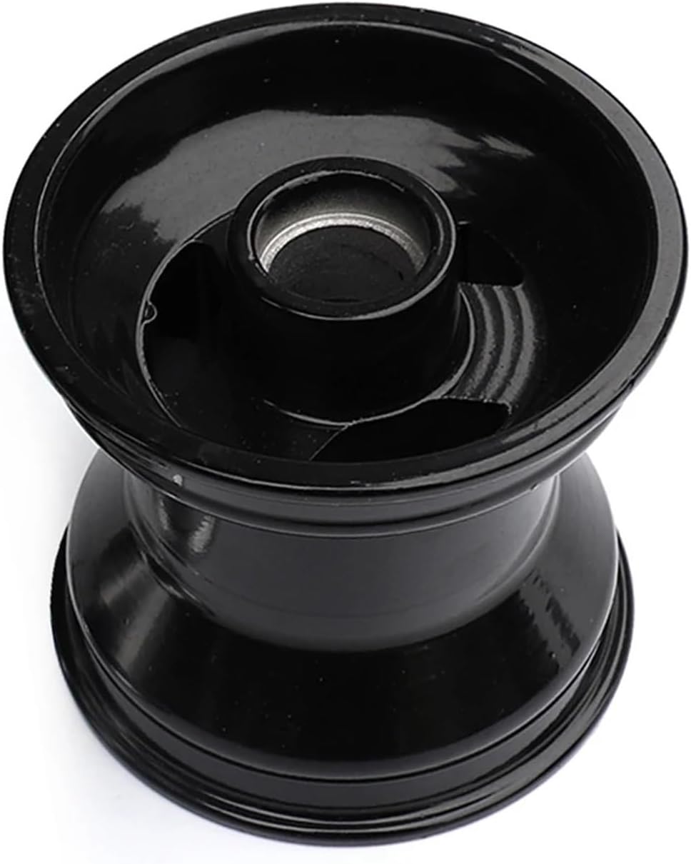 Premium 10x3.60-5 Front Wheel Rim for Kart, ATV, UTV, and Off-Road Vehicles - Durable Aluminum Alloy Design for Enhanced Performance and Handling(Black)