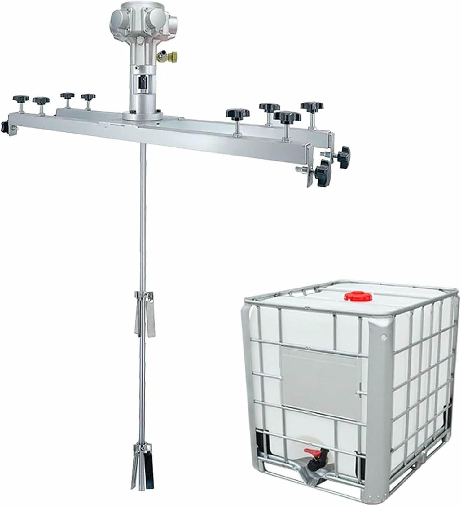 Miscelatore pneumatico 1HP del carro armato dell'agitatore dell'aria per la dimensione regolabile del dissolutore viscoso dell'inchiostro liquido del rivestimento della pittura