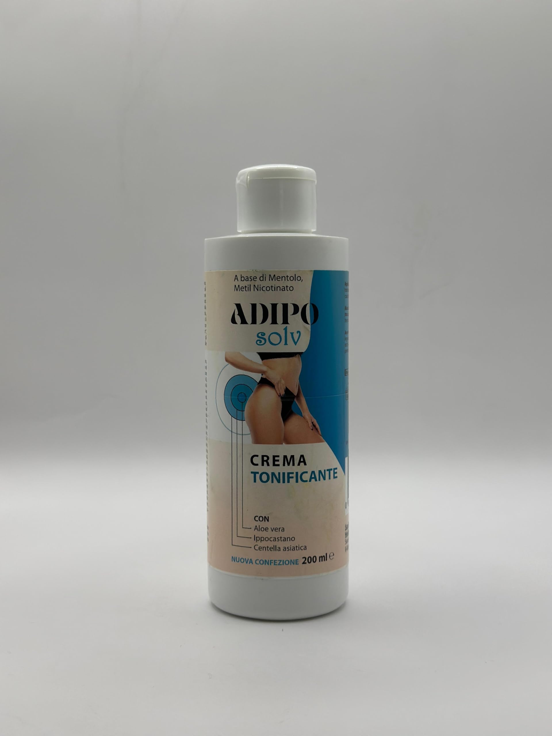 AdipoSolv Crema Sciogli Grasso 400ml – Liporiducente Snellente e Rassodante – Trattamento Anticellulite e Antismagliature