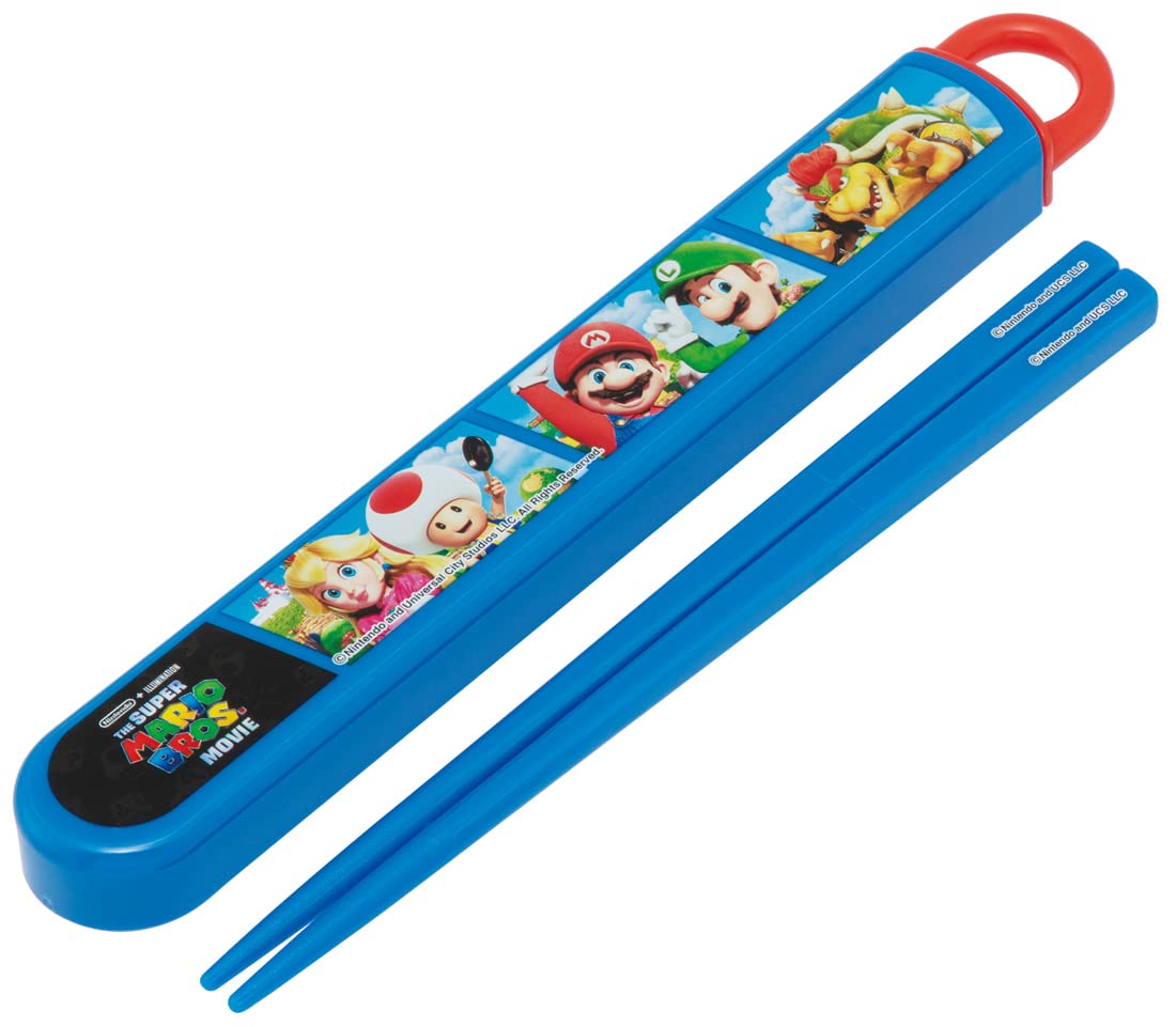 Amazon｜スケーター(Skater) 箸 箸箱セット スーパーマリオ ムービー