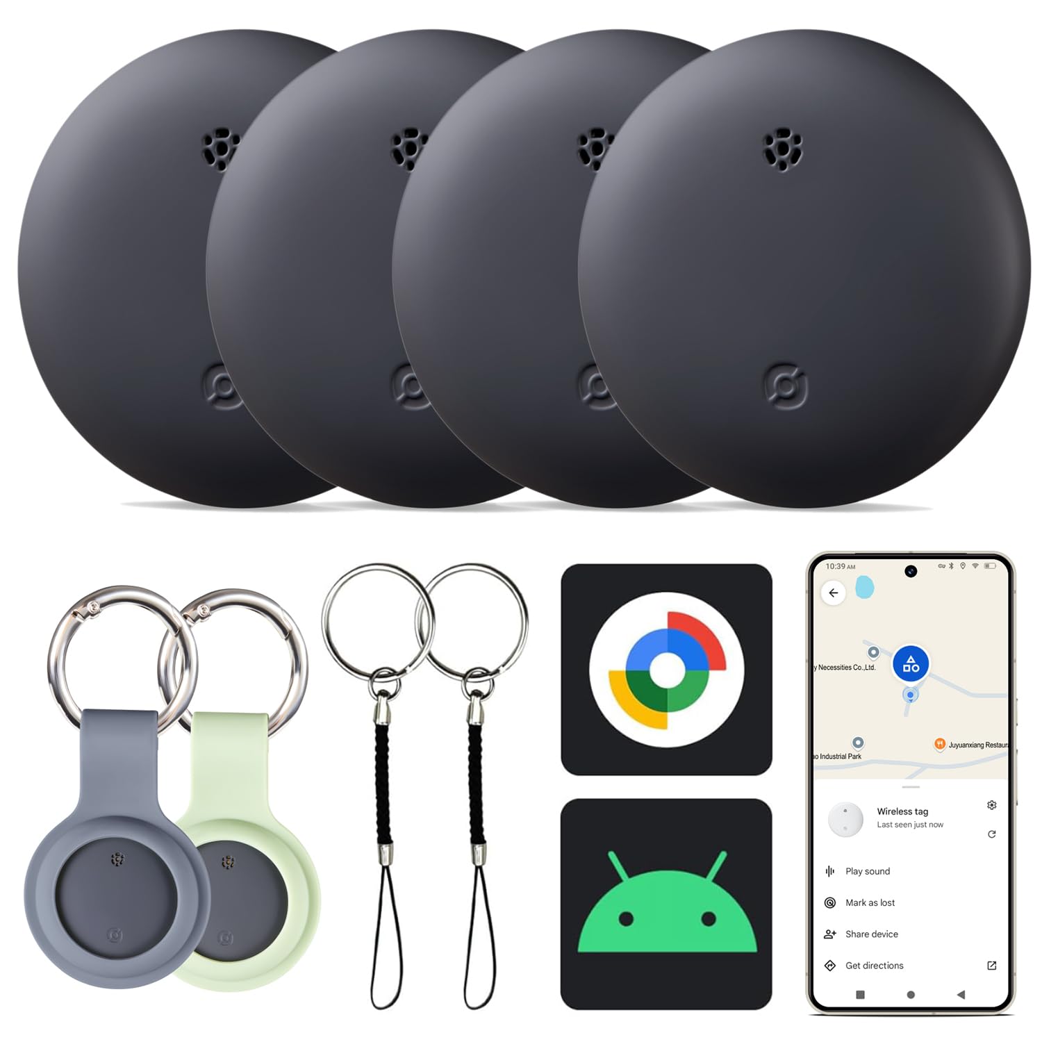 ANDROID - AIR Amazon.com: 2025 Upgraded Android Air Tracker, Bluetooth