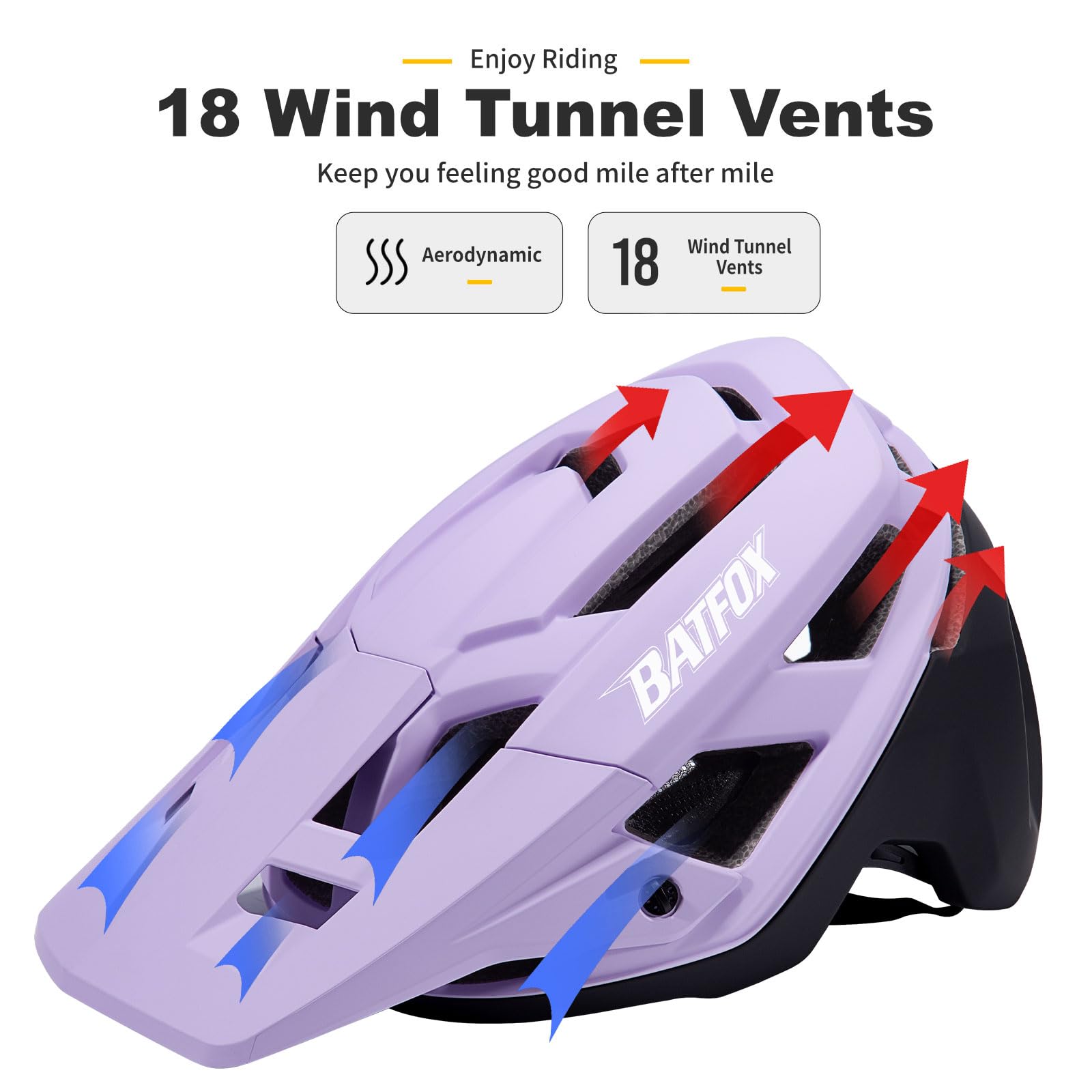 Fahrradhelm Mountainbike Helm Visier Abnehmbar MTB Helme für Herren Damen Erwachsene Jugend