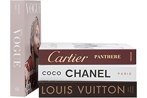 Set of Designer Books for Aesthetic Home Decorations