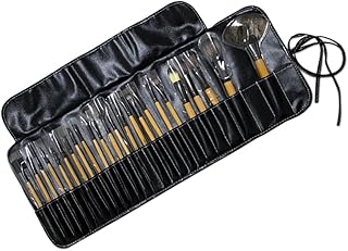 Juego de 24 brochas de maquillaje profesional...