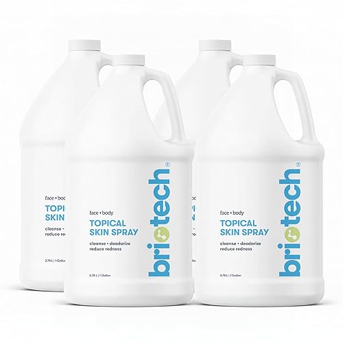 Miniatura 13 de BRIOTECH - Espray de ácido hipocloroso puro - Rocío tópico multiusos para cuerpo y rostro, apoyo contra irritación y enrojecimiento, tratamiento de