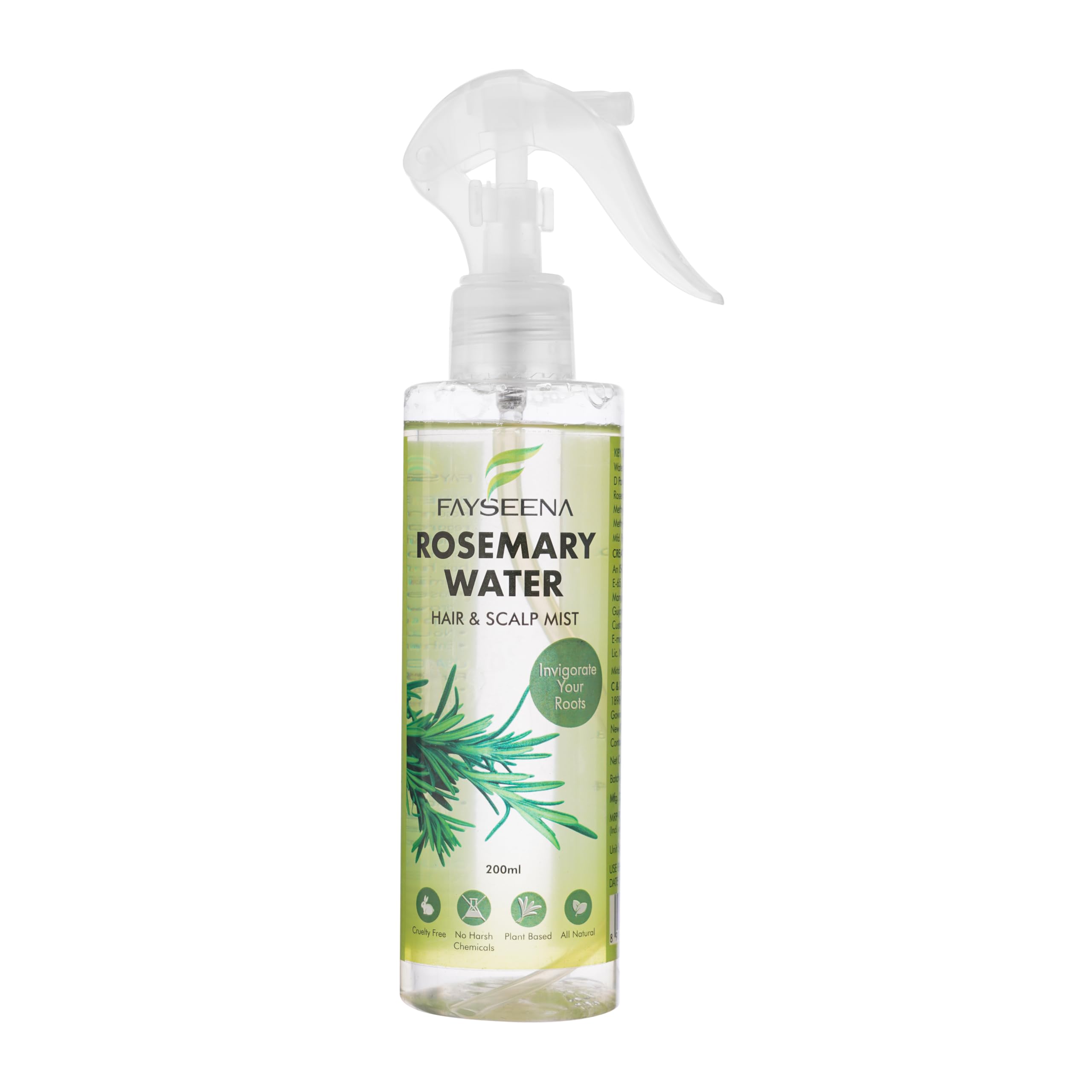 Rosemary Water for Hair Growth & Skin – 100% Pure Steam Distilled | Anti Hair Fall, Dandruff Control, Face Mist & Toner | Natural Hydrosol for Scalp & Skin – 100ml | Plant Based | All Natural | Cruelty Free-image-13