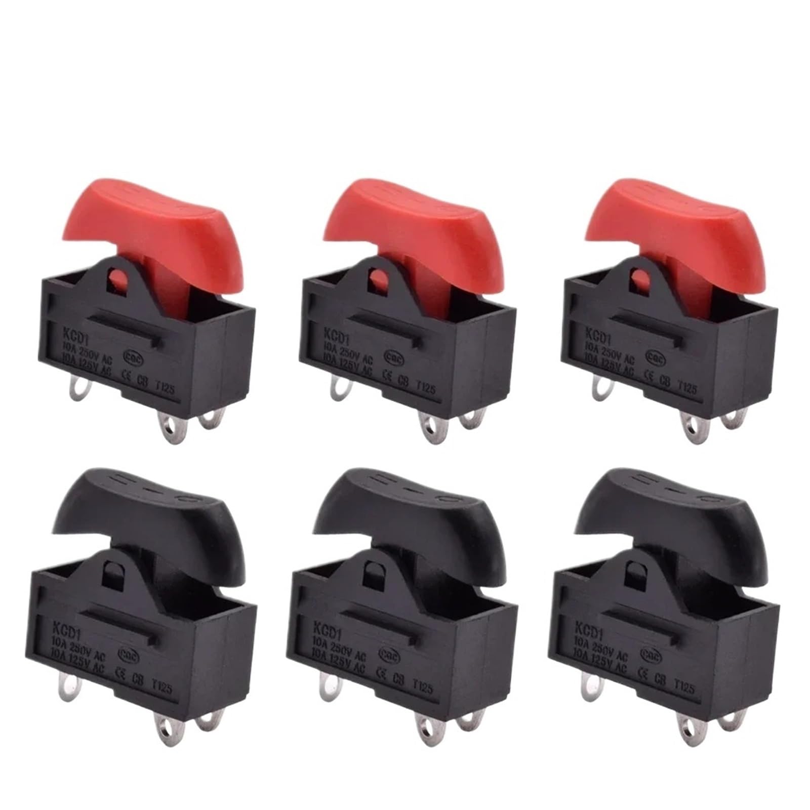 Interruttore a bilanciere CDK1 da 5/10 pezzi