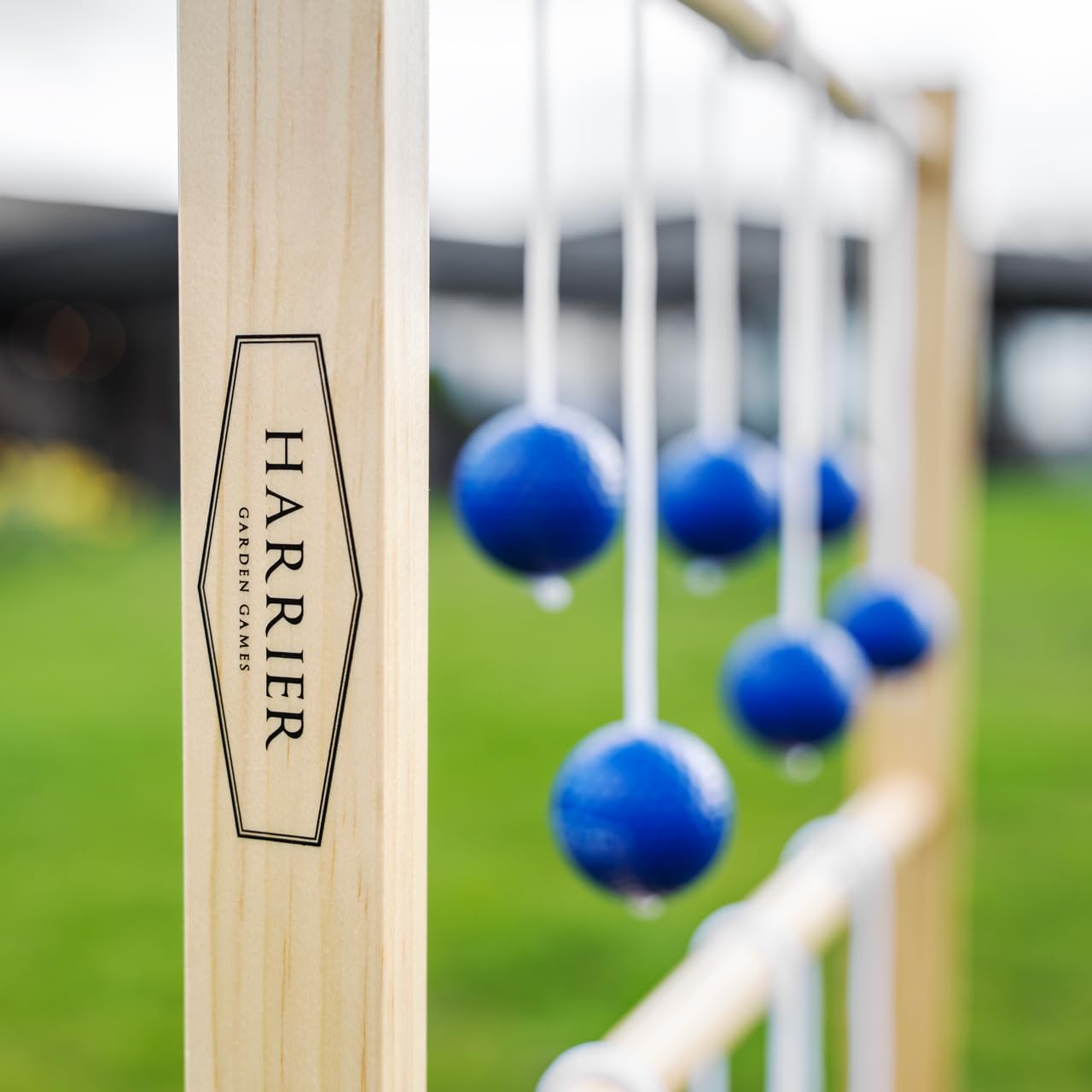 FORZA Harrier Leiter-Golfspiel | Premium-Gartenspiel für den Außenbereich mit Holzleiter, 6 Bolas und Tragetasche – einfache Montage, tragbar und perfekt für Gärten, Parks und Strände