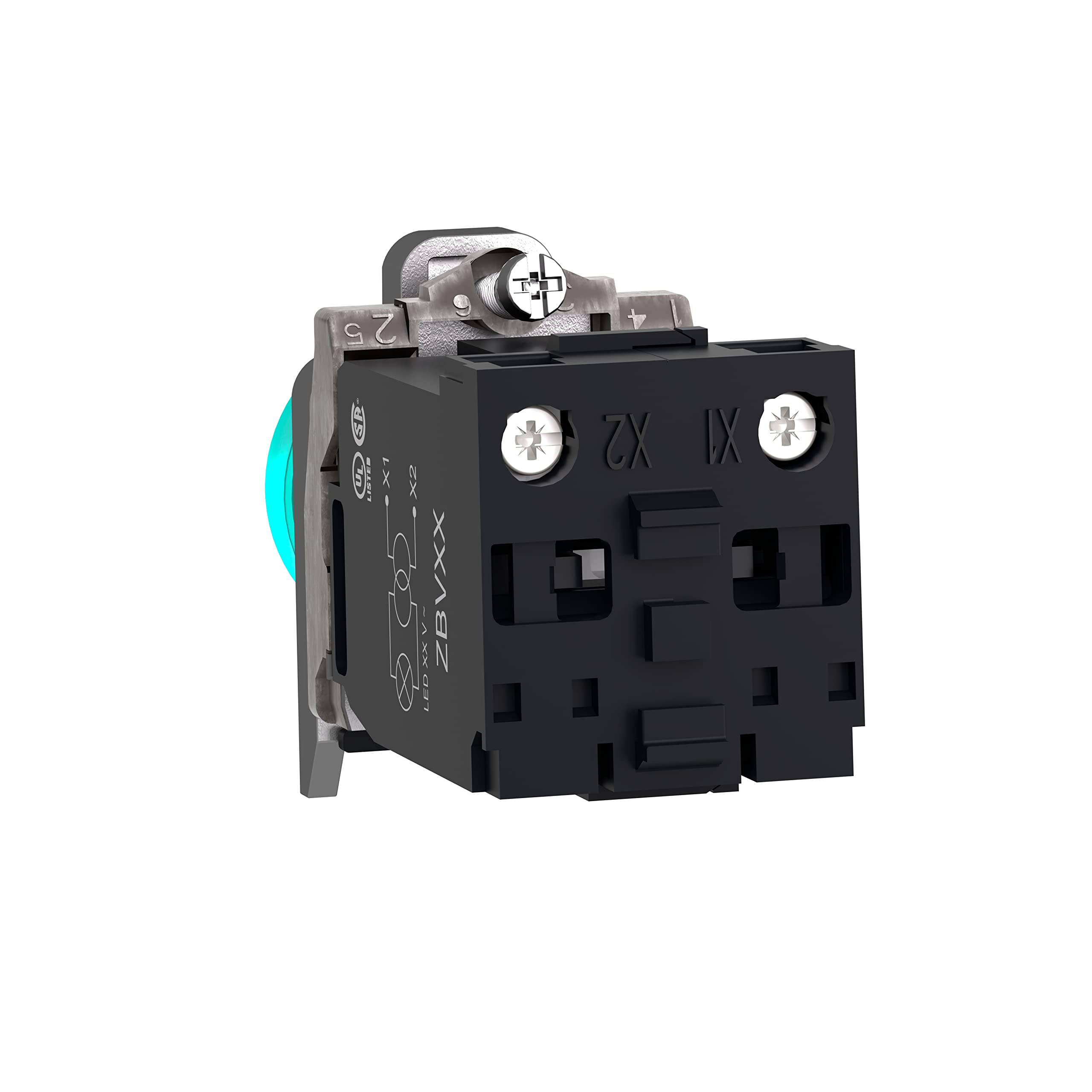 Piloto verde 400 V con Trafo