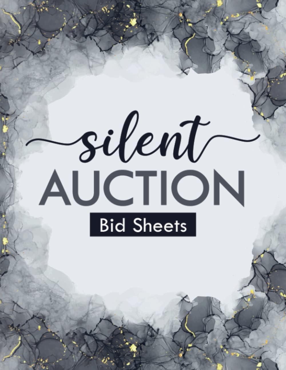 Silent Auction Bid Sheets: Bid Cards for Auction | Bidding Forms and Templates | Record Tracker for Organizing Bids in Charity Auctions and Fundraising Events