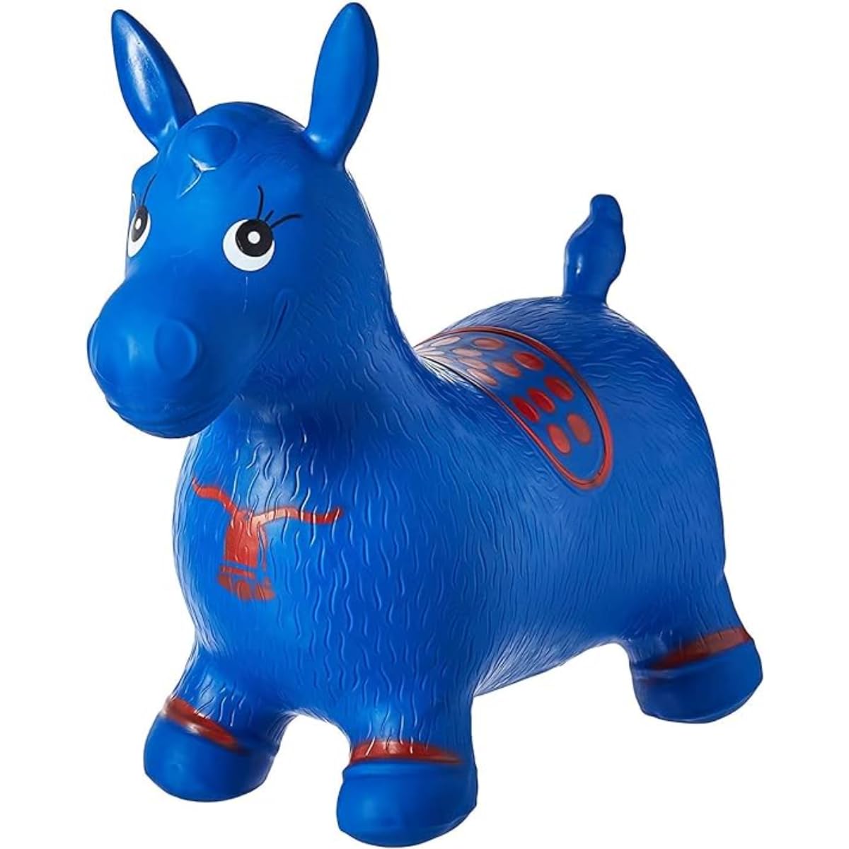 Blue Horse Hopper Lab-Tested, Durable, and Safe Ride-On Bouncy Animal for Kids | Easy Setup, Physical Development Benefits, Ideal Gift Choice, Perfect for Kids' Active Play