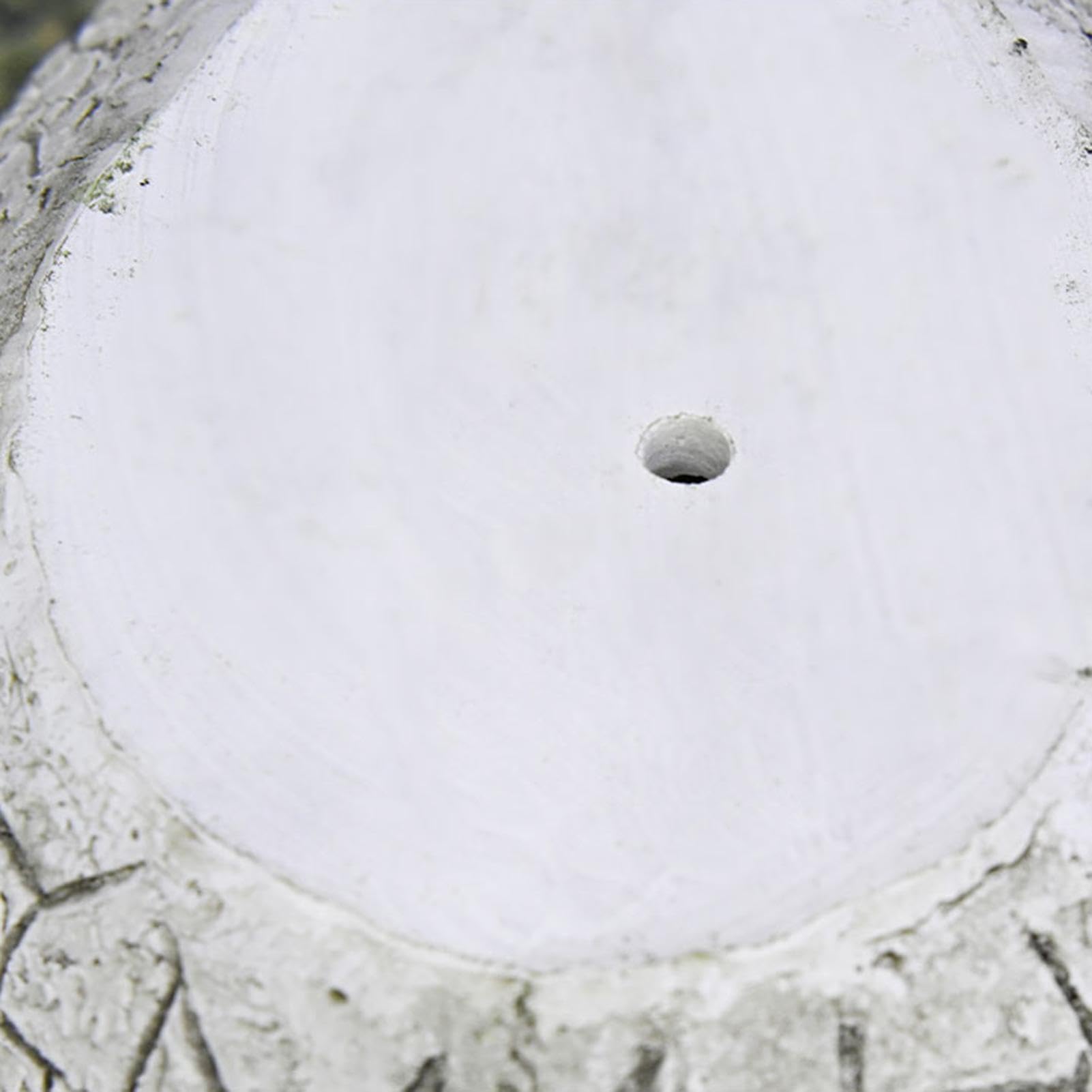 Generisch Vaso per piante in resina, effetto screpolato, per balcone e terrazza, per soggiorno, ufficio, ingresso, esterno, giardino, cortile