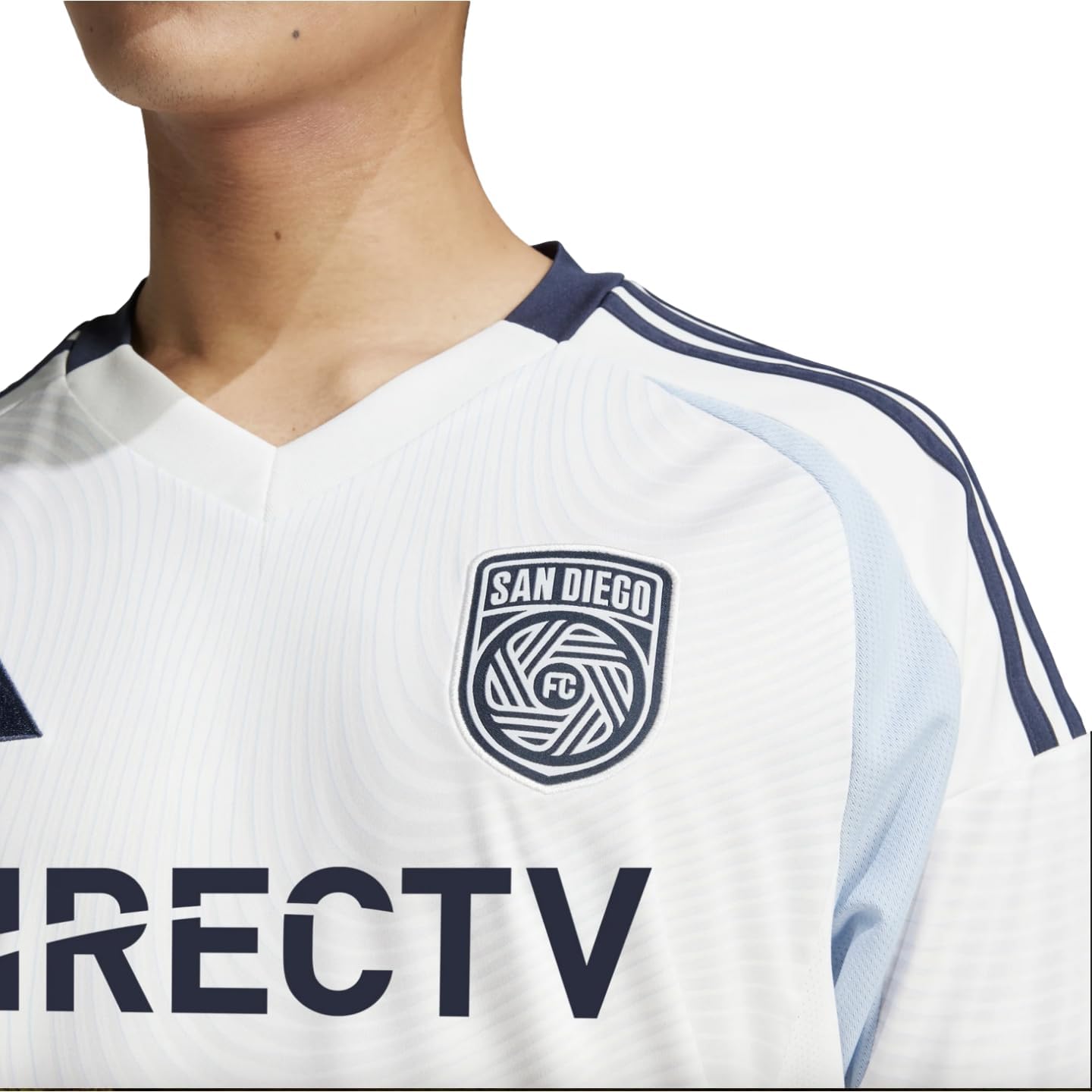 adidas Hirving Lozano San Diego FC Home Jersey w/ MLS + Apple TV Patches 25/26 (Night Navy)